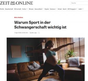 Sport in der Schwangerschaft